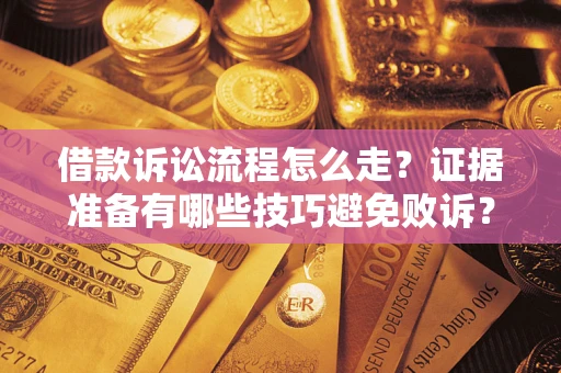 北京借款诉讼流程怎么走？证据准备有哪些技巧避免败诉？