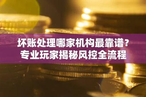 北京坏账处理哪家机构最靠谱？专业玩家揭秘风控全流程