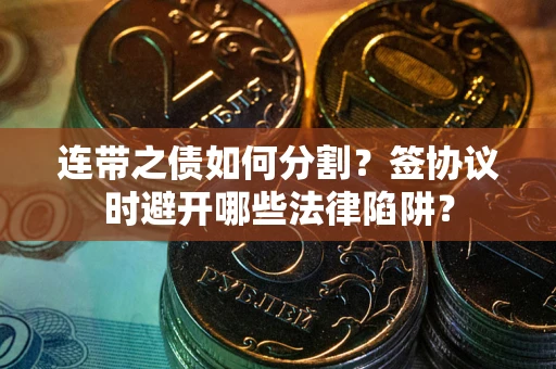 北京连带之债如何分割？签协议时避开哪些法律陷阱？