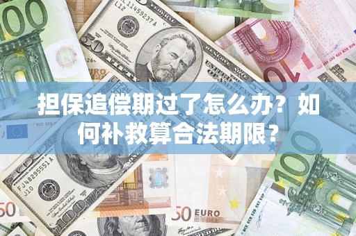 北京担保追偿期过了怎么办？如何补救算合法期限？