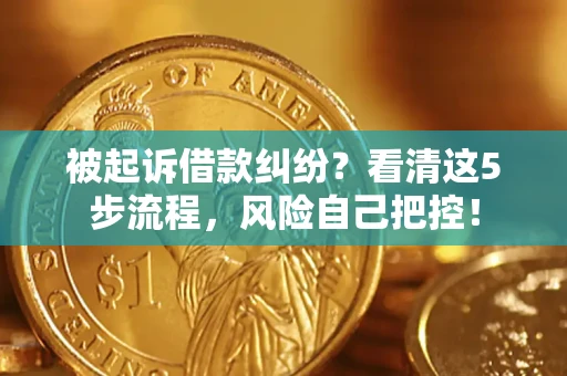 北京被起诉借款纠纷？看清这5步流程，风险自己把控！