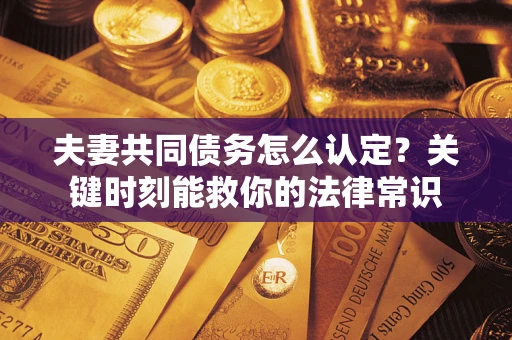北京夫妻共同债务怎么认定？关键时刻能救你的法律常识