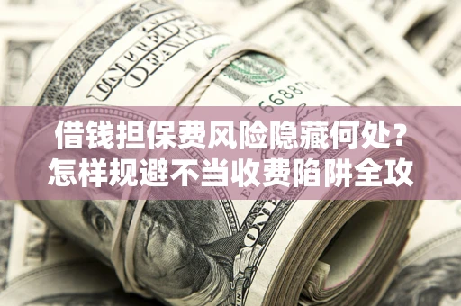 北京借钱担保费风险隐藏何处？怎样规避不当收费陷阱全攻略！