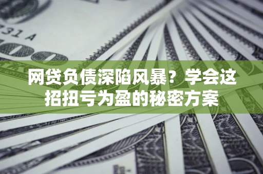 北京网贷负债深陷风暴？学会这招扭亏为盈的秘密方案